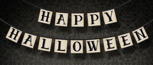 Girlande Happy Halloween (2,10m)